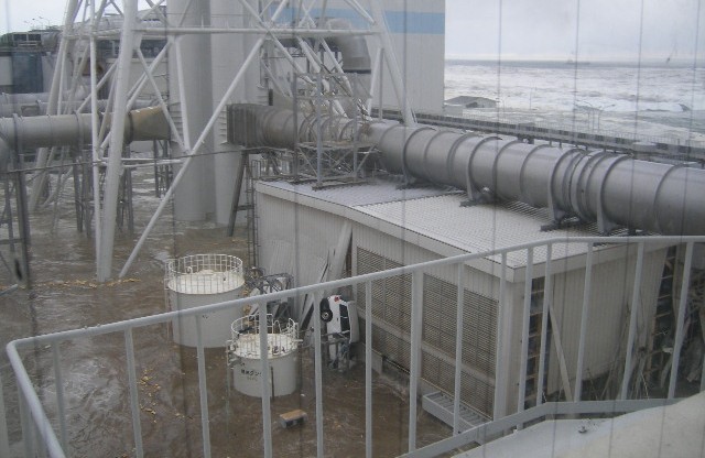 Tsunami inundation 3, Fukushima Daiichi 11 March 2011