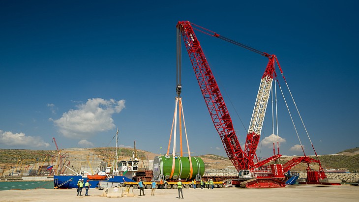 Akkuyu 3 reactor pressure vessel delivered