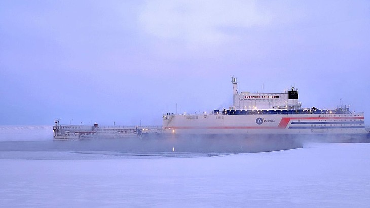 Russia's floating nuclear power plant passes one billion kWh