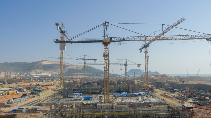 Foundation slabs completed at Akkuyu 2 reactor and turbine buildings