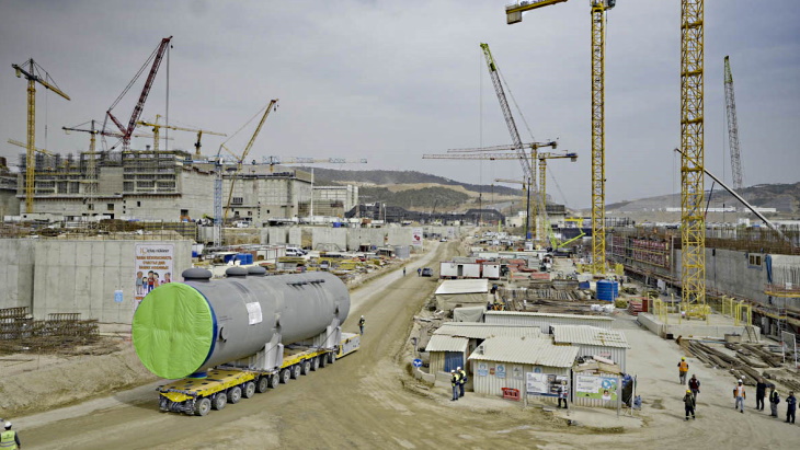 In pictures: Akkuyu 3 conventional island equipment delivered