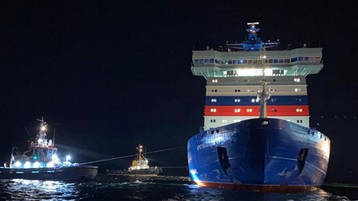 <i>Arktika</i>&nbsp;icebreaker embarks on first mission