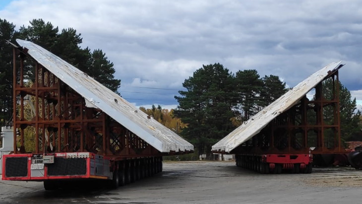 Base plate for BREST reactor delivered to site