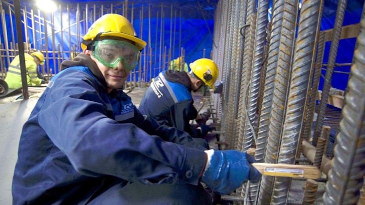 Foundation set in place for BREST reactor