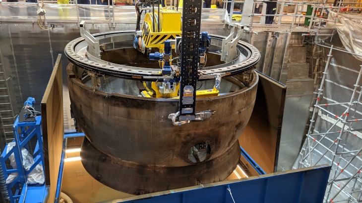 Barsebäck reactor vessel dismantled