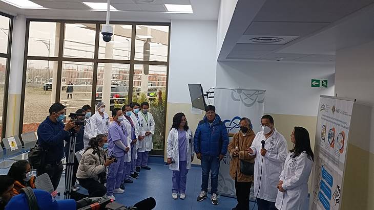 Bolivia&#39;s first radiopharmaceuticals supplied