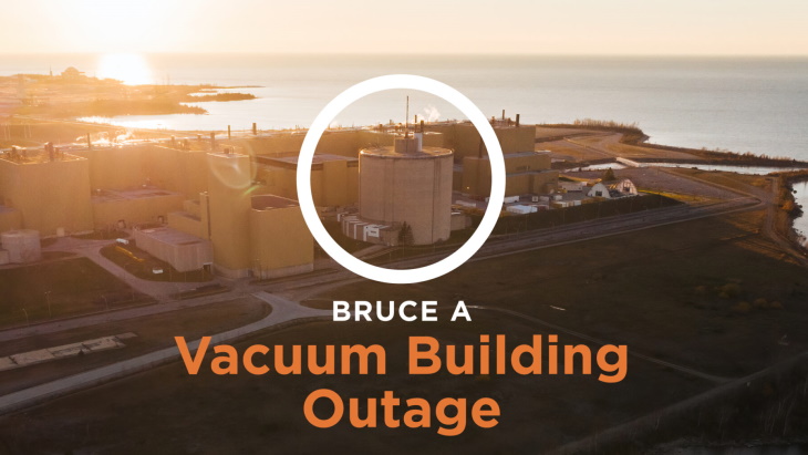 Bruce A begins vacuum building outage