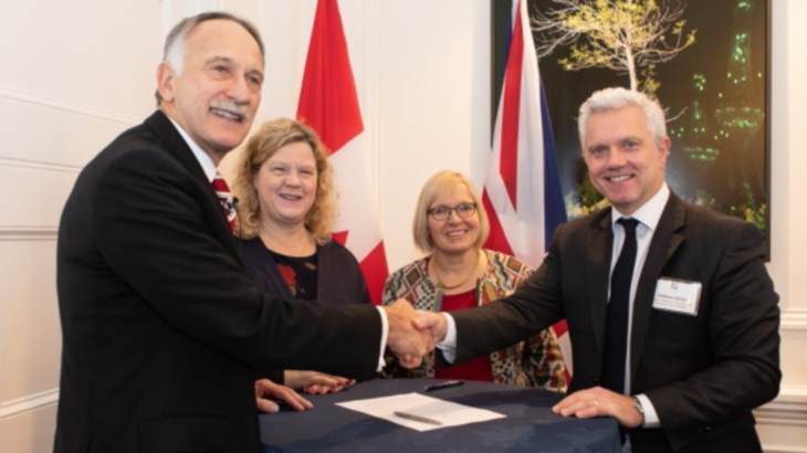 Canadian and UK scientists forge closer ties