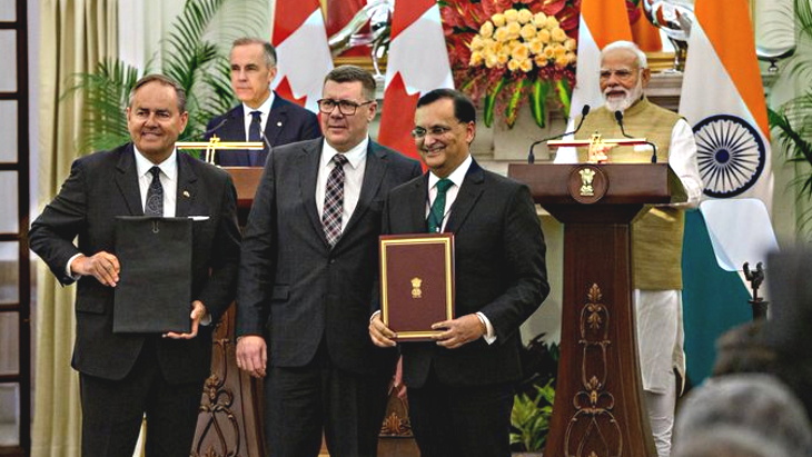 Cameco and India sign new uranium supply agreement