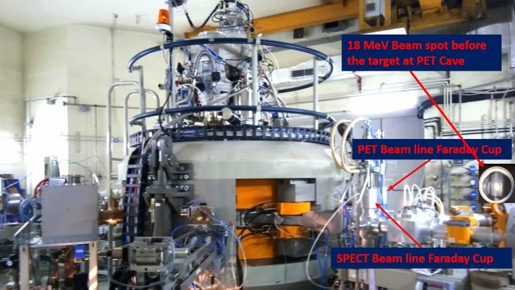 Indian cyclotron begins radioisotope operations