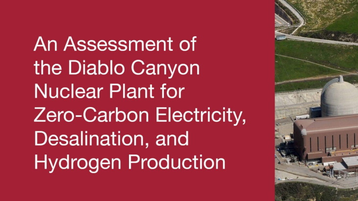 Study assesses potential value of continued operation for Diablo Canyon