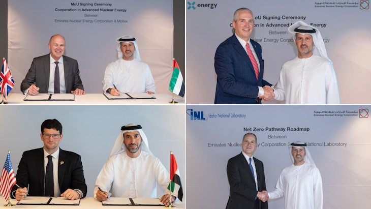 ENEC signs multiple SMR MoUs