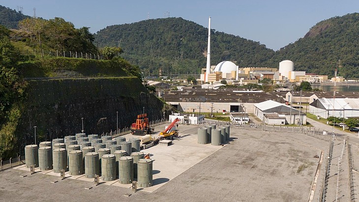 Fresh phase completed of fuel moved to Angra's dry storage facility