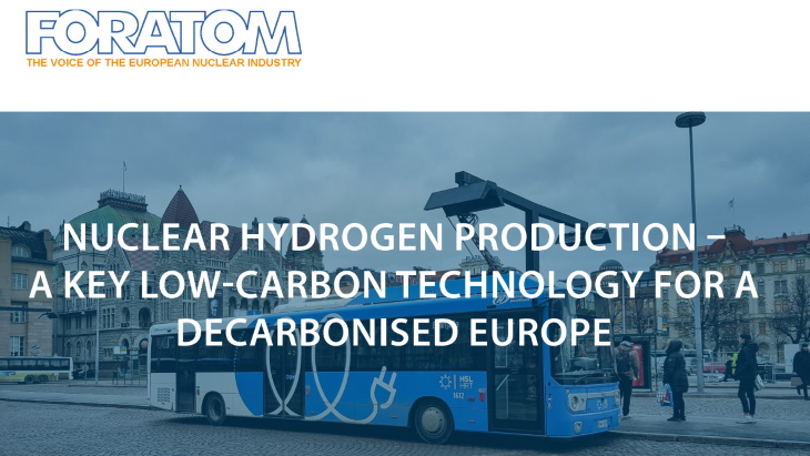 Foratom highlights nuclear&#39;s role in EU hydrogen economy