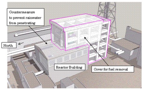 Fukushima Daiichi 4 buildings (Tepco) 460x293