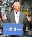 Gordon Campbell announces ARIEL funding (Government of British Columbia)