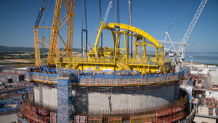 In pictures: Second Hinkley Point C unit gets its polar crane