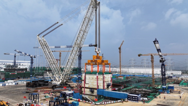 Major module installed at Haiyang 4