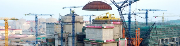 Dome installed at sixth Hongyanhe unit