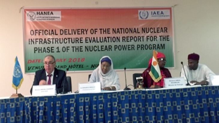 IAEA assesses Niger's progress on nuclear programme