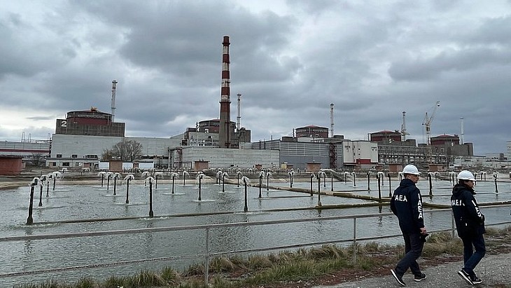 IAEA reports mine explosion close to Zaporizhzhia cooling pond