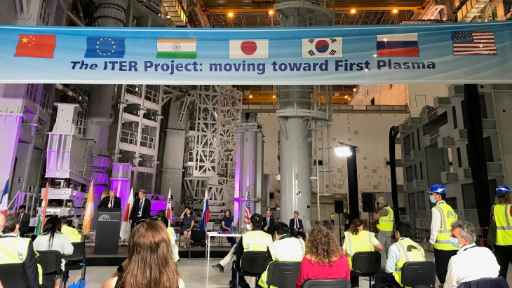 Assembly of ITER tokamak officially under way