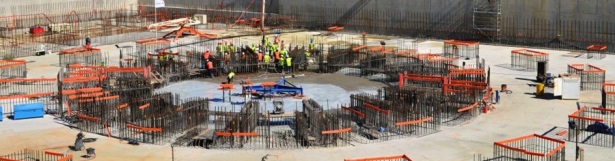 Foundation in place for Iter Tokamak