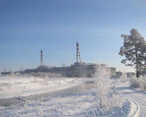 Ignalina in the snow