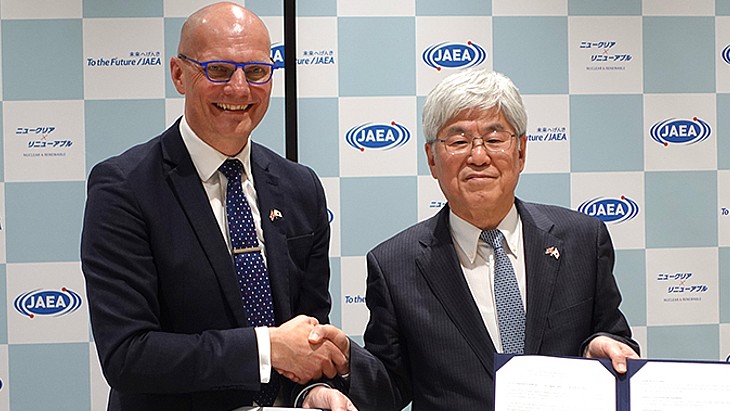 UK&#39;s NNL and Japan&#39;s JAEA strengthen&nbsp;HTGR fuel collaboration