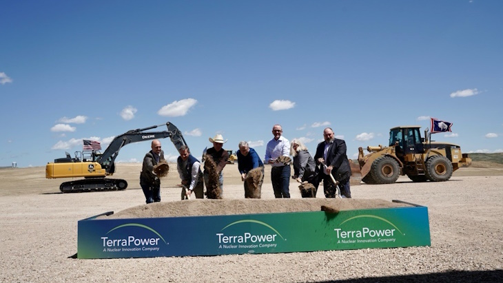 TerraPower breaks ground for Natrium plant