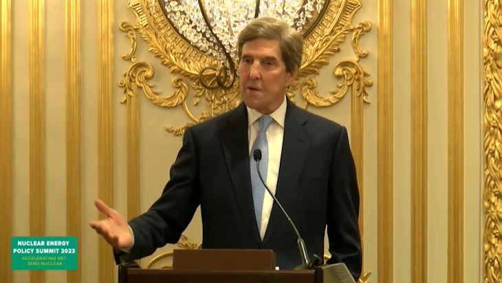 World needs nuclear for net zero,&nbsp;says John Kerry