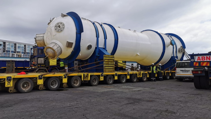 First replacement steam generators arrive at Koeberg