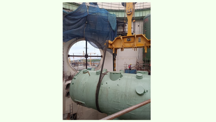 Steam generators in place at fourth Kudankulam unit