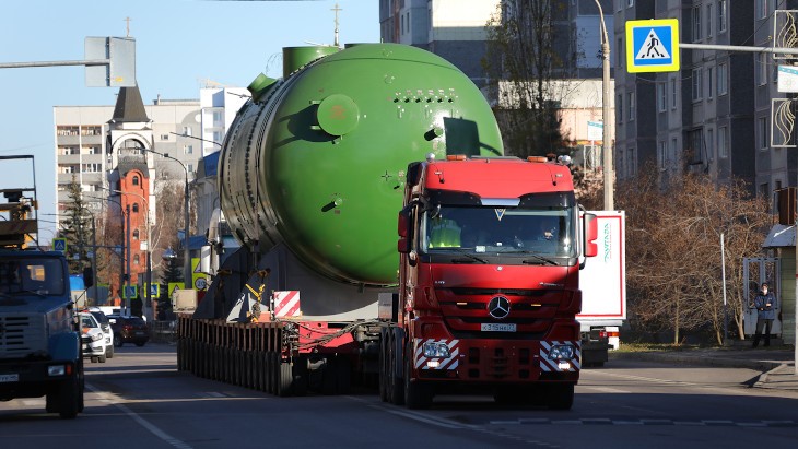 Kursk-II receives its first steam generator