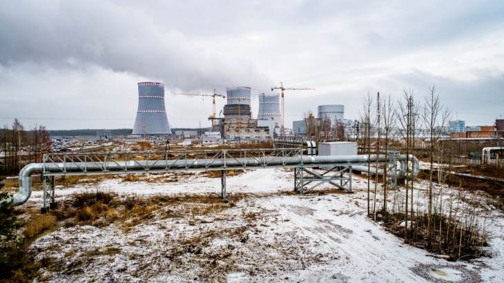 Leningrad II plant begins providing district heating