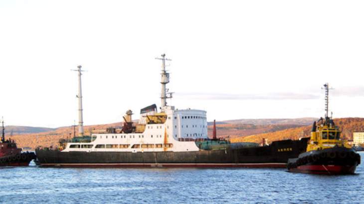 Russia clear to remove used fuel from Lepse cargo ship