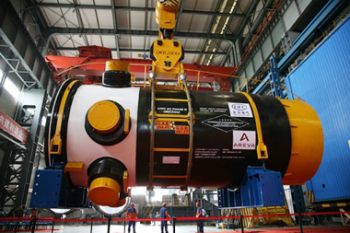 Ling Ao Phase II unit 3 reactor pressure vessel (CGNPC)