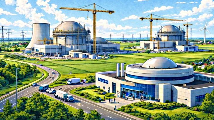 Study examines benefits of Pallas to future power plant construction