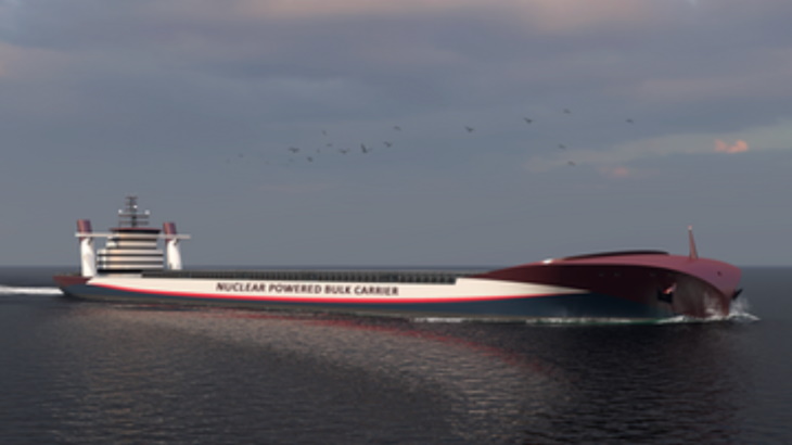 New study considers nuclear-powered bulk carriers