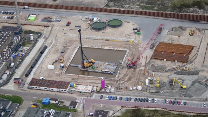 Construction of Pallas foundation pit progresses