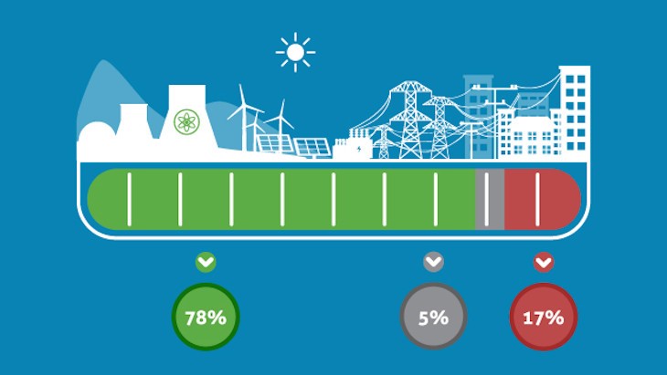 Polish support for nuclear on a high