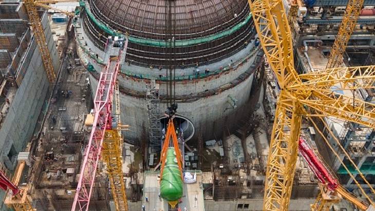 Bangladesh PM inaugurates&nbsp;Rooppur 2 reactor vessel installation