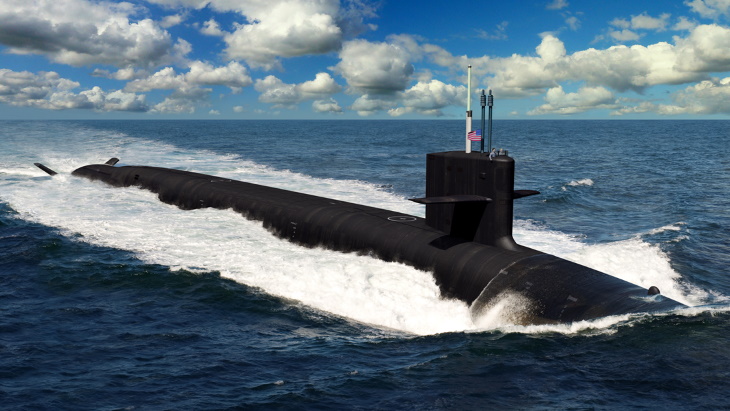 Contract for first two Columbia class submarines for US Navy