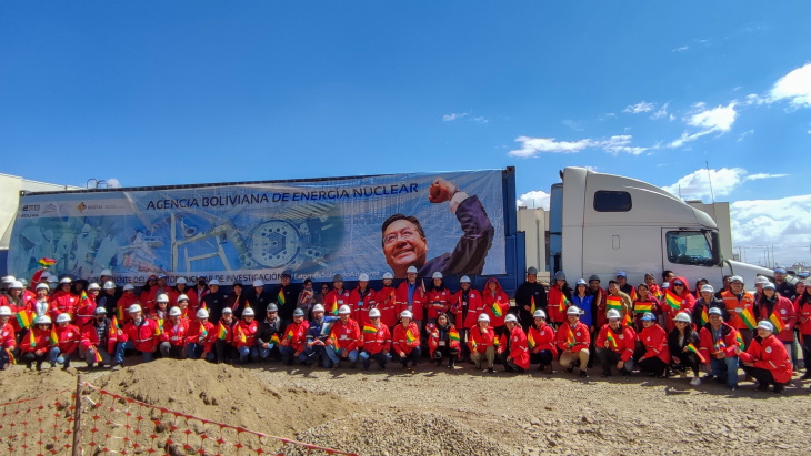 First nuclear fuel produced for Bolivia's research reactor