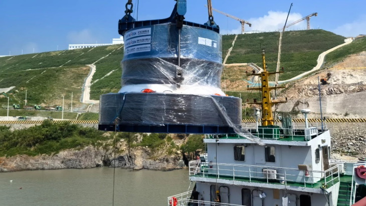 San'ao 2 reactor vessel delivered