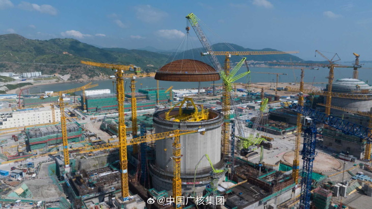 Dome installed at second San&#39;ao unit