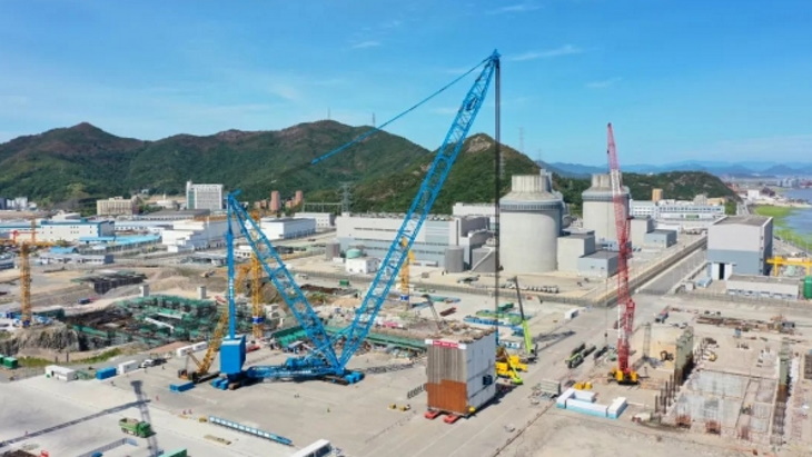 Largest module installed at Sanmen 3