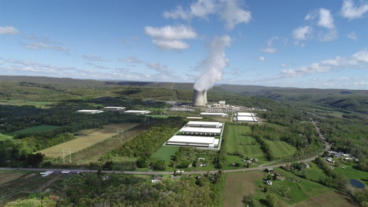 Nuclear-powered data campus makes progress