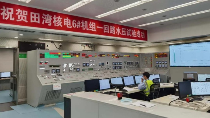 Tianwan unit 6 enters commissioning phase