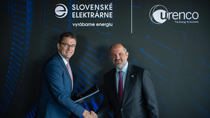 Slovakia and Urenco sign enriched uranium supply contract